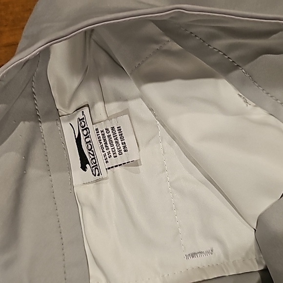 💥SLAZENGER light gray golf pants sz 34 x 30 - Picture 2 of 6